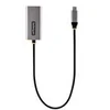Image de Adaptateur USB-C vers Ethernet, Adaptateur Reseau USB 3.0 vers Gigabit Ethernet - 10/100/1000 Mbps, Adaptateur Ethernet USB-C vers RJ45 (GbE), Cable de Connexion de 30,4cm, Installation Sans Pilote