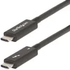 Image de Startech.com A40g2mb-tb4-cable Câble Thunderbolt 2 M 40 Gbit/s Noir