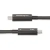 Image de Câble Thunderbolt 4 - StarTech.com - A40G2MB-TB4-CABLE - 2m - 40Gbps - 100W PD