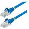 Image de StarTech.com 2m CAT6a Ethernet Cable - Blue - Low Smoke Zero Halogen (LSZH) - 10GbE 500MHz 100W PoE++ Snagless RJ-45 w/Strain Reliefs S/FTP Network Patch Cord - cordon de raccordement - 2 m - bleu