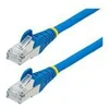 Image de StarTech.com 3m CAT6a Ethernet Cable - Blue - Low Smoke Zero Halogen (LSZH) - 10GbE 500MHz 100W PoE++ Snagless RJ-45 w/Strain Reliefs S/FTP Network Patch Cord - cordon de raccordement - 3 m - bleu