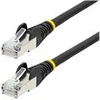 Image de StarTech.com 7m CAT6a Ethernet Cable - Black - Low Smoke Zero Halogen (LSZH) - 10GbE 500MHz 100W PoE++ Snagless RJ-45 w/Strain Reliefs S/FTP Network Patch Cord - cordon de raccordement - 7 m - noir