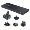Image de StarTech.com 4-Port HDMI Splitter, 4K 60Hz HDMI 2.0 Video, 1 In 4 Out HDMI Splitter, 4K HDMI Splitter w/Built-in Scaler, 3.5mm/Optical Audio Port, Durable Metal Housing, HDR/HDCP - 1x4 HDMI Display/Output Splitter (HDMI-SPLITTER-44K60S) - repartiteur vide