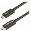 Image de StarTech.com 3ft (1m) Thunderbolt 4 Cable, 40Gbps, 100W Power Delivery, 4K/8K Video, Intel-Certified Thunderbolt Cable - Compatible w/ USB 4/Thunderbolt 4/ USB 3.2/ USB Type-C/DisplayPort/Thunderbolt 3 (TBLT4MM1M) - cable Thunderbolt - Thunderbolt 4 pour