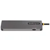 Image de StarTech.com USB C Multiport Adapter, 4K 60Hz HDMI Video, 3-Port 5Gbps USB-A 3.2 Hub, 100W Power Delivery Passthrough, GbE, USB Type-C Mini Travel Dock with Charging, 12in/30cm Cable - USB C Laptop Docking Station (127B-USBC-MULTIPORT) - station d'accueil