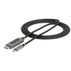 Image de StarTech.com 6ft (2m) USB-C to HDMI Adapter Cable, 8K 60Hz, 4K 144Hz, HDR10, USB Type-C to HDMI 2.1 Video Converter Cable, USB-C DP Alt Mode/USB4/Thunderbolt 3/4 Compatible - USB-C Laptop to HDMI Monitor (135B-USBC-HDMI212M) - cable adaptateur - 2 m