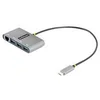 Image de StarTech.com 3-Port USB-C Hub with Ethernet, 3x USB-A Ports, Gigabit Ethernet, USB 3.0 5Gbps, Bus-Powered, USB Type-C Hub w/ GbE and 1ft/30cm Long Cable, Portable USB-C to USB-A Laptop Hub - USB Expansion Hub (HB30C3A1GEA2) - concentrateur (hub) - 3 ports