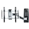 Image de StarTech.com Articulating TV Wall Mount, VESA Wall Mount Supports 65 inch/99lb/Flat/Curved TVs, Retractable Low Profile Wall Mount TV Bracket, Adjustable Corner TV Wall Mount, Swivel/Rotation/Tilt (TV-WALL-MOUNT-65FS) kit de montage - articulating - pour