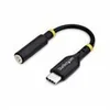 Image de StarTech.com USB-C Audio Adapter to 3.5mm TRRS Jack, Headphone Aux Dongle - USB-C vers adaptateur de prise casque - 12.7 cm