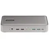 Image de StarTech.com Dual-Laptop USB-C KVM Docking Station, Dual Monitor 4K 60Hz DisplayPort Dock, 5-Port USB Hub, GbE, 90W/45W Power Delivery to Two Laptops, Windows/Mac, 2-Host KVM Dock - station d'accueil - USB-C 3.2 Gen 2 - 2 x DP - 1GbE - Conformite TAA