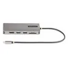 Image de StarTech.com USB-C Triple-Monitor Multiport Adapter, HDMI/DP/Card Reader - station d'accueil - USB-C 3.2 Gen 1 / Thunderbolt 3 / Thunderbolt 4 - HDMI, 2 x DP - 1GbE