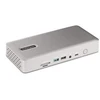 Image de StarTech.com Thunderbolt 4 Multi-Display Docking Station, Quad/Triple/Dual Monitor Dock, 2x HDMI/2x DisplayPort, 7x USB Hub, 2.5 Gigabit Ethernet, 98W Power Delivery, for Windows/MacBook - TB4 Host Cable (132UE-TB4USB4DOCK) - station d'accueil - Thunderbo