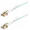 Image de StarTech.com 4m (13ft) LC to LC (UPC) OM4 Multimode Fiber Optic Cable w/Push Pull Tabs, 50/125µm, 100G Networks, Bend Insensitive, Low Insertion Loss - LSZH Fiber Patch Cord (450FBLCLC4PP) - cordon de raccordement - 4 m - turquoise