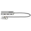 Image de StarTech.com USB-C Multiport Adapter w/Attached USB-C to USB-A Dongle, Dual HDMI (4K30Hz/1080p60Hz), 3x USB-A, Mini Laptop Docking Station, Travel Dock, 1.3ft/40cm Cable - Dual Display M1/M2 MacBook/Windows/Chrome (167B-USBC-MULTIPORT) - station d'accueil