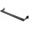 Image de StarTech.com 1U Rack Mountable Cable Lacing Bar w/Adjustable Depth, Cable Support Guide For Organized 19 Racks/Cabinets, Horizontal Cable Guide For Patch Panels/Switches/PDUs - barres de guidage pour cables en rack (horizontal) - 1U