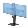 Image de StarTech.com Crossbar Dual Monitor Desk Stand, Double 27inch Screens/VESA pied - pour 2 moniteurs - noir