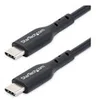 Image de StarTech.com 1m (3ft) USB C Charging Cable, USB-C Cable, USB 2.0 Type-C Laptop Charger Cord, 60W 3A Power Delivery, TPE Jacket, USB-C Data Transfer Cable, M/M - Cable USB de type-C - 24 pin USB-C pour 24 pin USB-C - 1 m