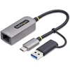 Image de StarTech.com Adaptateur USB-C/USB-A vers Ethernet