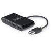 Image de Startech.com Hub Usb 2.0 À Ports, Alimentation Par Bus Usb, Petit Hub Usb De Voyage, Répartiteur Usb 2.0, Hub Usb Multi