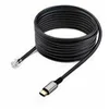 Image de StarTech.com USB-C to RJ9 Adapter for Office Phone Handset or Wired/Wireless Headset, Use Existing Landline Hardware, 6ft/1.8m, For Laptop/Desktop Computer/Mobile - prise de casque micro - 1.8 m