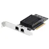 Image de Carte Réseau PCIe - STARTECH - 10 Gb Ethernet - 2 Ports - Chipset Broadcom - Câblé