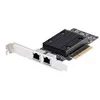 Image de StarTech.com - adaptateur reseau - PCIe 3.0 x8 - Gigabit Ethernet / 10 Gb Ethernet x 2 - Conformite TAA