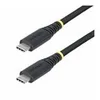 Image de StarTech.com 3m USB-C Charging Cable, 240W, Silicone Jacket w/Braid - Cable USB de type-C - 24 pin USB-C pour 24 pin USB-C - 3 m