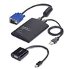 Image de StarTech.com Portable Laptop Crash Cart Adapter, USB/VGA/Mini DisplayPort KVM Console, File Transfer and Video Capture - commutateur KVM - 1 ports - Conformite TAA