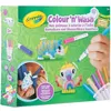 Image de Kit de coloriage 3D Washimals Safari - GOLIATH - Chat et chien - Feutres ultra lavables - Dès 3 ans