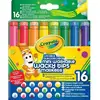 Image de Crayola - 58-8709 - 16 Feutres Lavables A Point...
