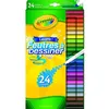 Image de Crayola - 24 Feutres à Dessiner - Pointe Fine et Large - Mixte - A partir de 3 ans