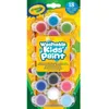 Image de Crayola - 18 Pots De Peinture Lavable - Peinture Et Accessoires