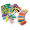 Image de Craies De Trottoir Lavables Crayola 48 Bâtons Carrés Multicolores Boîte