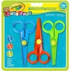 Image de Ciseaux Mini Kids - CRAYOLA - Coupe droite crantée zigzag - Pour enfant à partir de 3 ans
