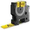 Image de Dymo 18058 ruban d'étiquette noir sur jaune