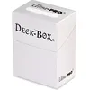 Image de Boîte de rangement pour cartes - ULTRA PRO - Deck Box White - Jusquà 80 cartes - Blanc