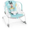 Image de DISNEY BABY -MICKEY- Transat bébé à bascule évolutif 3-en-1 avec 3 Positions et arche avec jouets peluches Mickey amovible