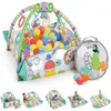 Image de Bright Starts Tapis D'eveil Evolutif Et Multifonction 5 En 1 Totally Tropical