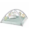 Image de INGENUITY Tapis déveil au sol bébé Calm Spring Extra moelleux 6 jouets mutil sensoriels détachable