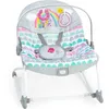 Image de BRIGHT STARTS Transat bébé évolutif Arc-en-Ciel rose Vibrations apaisantes 2 positions dinclinaison jusquà 30 mois