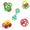 Image de Bright Starts Set De Hochet Oball Et Anneaux De Dentition, 5 Pieces, Sans Bpa, 0-24 Mois