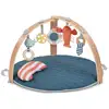 Image de Tapis D Eveil Reversible Cozy Spot Marin Bleu Avec Arche En Bois Amovible 5 Jouets Ingenuity 0-3 Ans