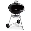 Image de Weber - barbecue à charbon 57cm avec chariot 1321004 - compact charcoal grill 1321004