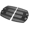 Image de Lot De 2 Grilles De Rechange Weber 65x45x1,2 Cm Grilles En Fonte Émaillée Pour Barbecues Weber Série Q 300
