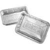 Image de Barquettes en aluminium Weber - Lot de 10 - Idéales pour la cuisson et le fumage