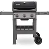 Image de Barbecue à gaz mix plancha émaillée - WEBER - Spirit II E-310 - Noir