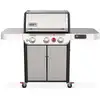 Image de Barbecue Gaz Horizontal Weber Fonte Gris 325 X 156 X 69 Cm Pied Inclus