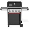 Image de Barbecue A Gaz - Spirit E-410 - Thermometre Analogique - Fonte D'aluminium - Tablettes Latérales - Noir