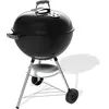 Image de Barbecue à charbon - Weber - Bar-B-Kettle - Ø57 cm - Thermomètre intégré - Acier émaillé - 9 couverts - Noir