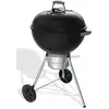 Image de Barbecue charbon weber original kettle e-5730 57 cm noir avec thermometre 1502210